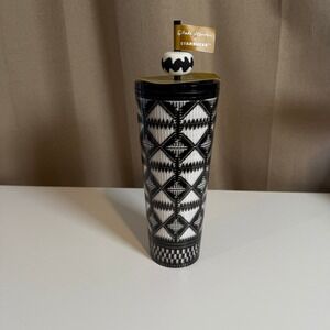 Starbucks Shade Akambi Geometric Tumbler 24 oz Reusable‎ Travel Mug